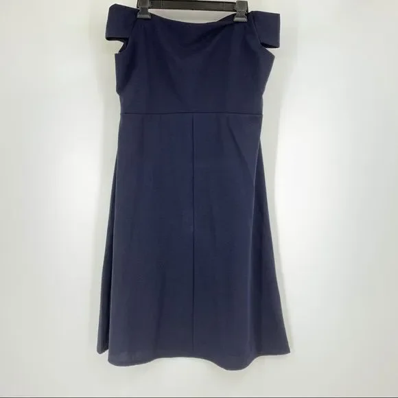 Dorothy Perkins 14 black off shoulder dress summer - Picture 4 of 7